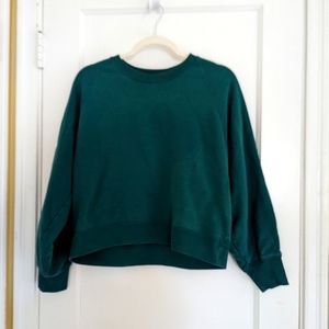 Kelly Green Uniqlo Sweatshirt